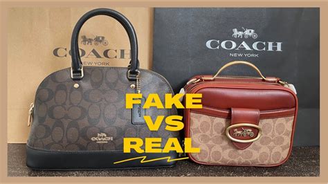 fake coach bag obvious|are coach bags real leather.